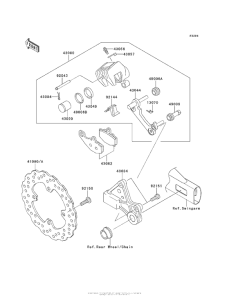  Задний тормоз