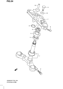 GS500 Траверса нижняя