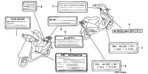 SA50P Лейбл предостережения