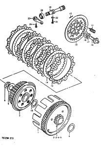 TS125 Бендикс