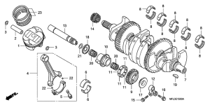  Crankshaft / piston
