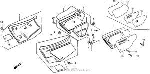 XR200 Side cover 80-83