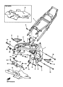 YZF-R6 Frame comp