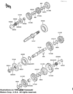 ZX900 Трансмиссия