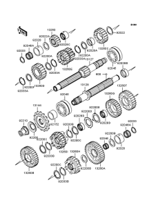 ZX900 Трансмиссия