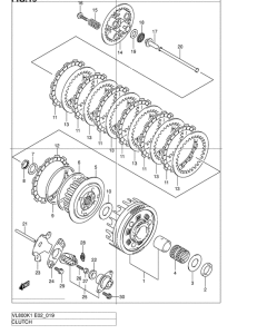 VL800 Бендикс