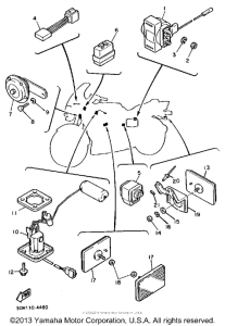 FJ1100LC Электрика