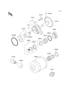 VN250 Масляный насос