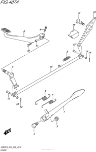 VZ800 Подножка