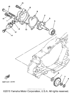 YZ250A Водяной насос