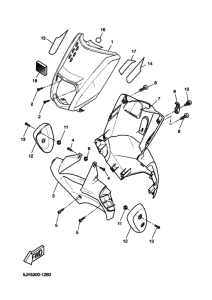 EW50 Щиток облицовочный