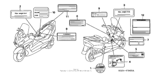 NSS250 (ABS) Лейбл предостережения