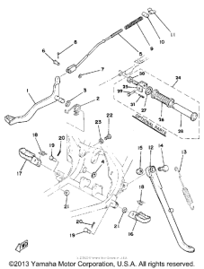 DT175G Stand - footrest