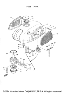 YD3 Топливный бак