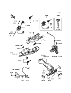 EX650 Замок зажигания