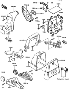  Короб для АКБ