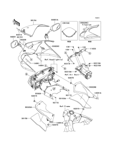 ZX600 Cowling comp