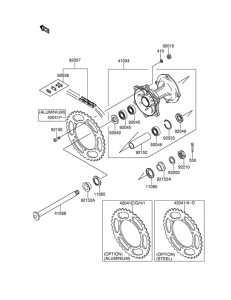 RM-Z250 Задняя втулка