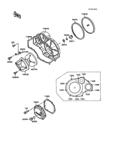 ZG1000 Крышки двигателя