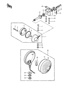 KZ1000 Поворотники