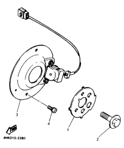 XJ600N Pick up coil . governor