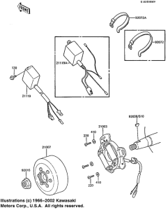 KX60 Ignition / generator