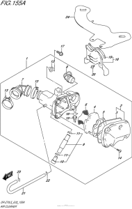 DR-Z70 Воздушный фильтр