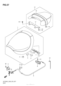 VZ1500 Сиденье
