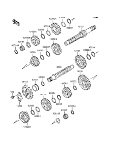 BJ250 Трансмиссия