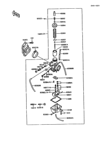 KMX200 Carburetor(1 / 2)
