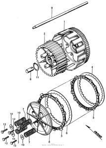 CL450 Сцепление