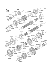 ZR750 Трансмиссия