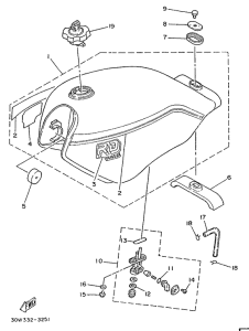RD75LC Топливный бак