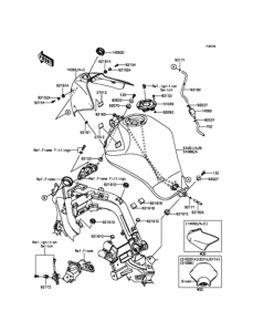 EX400 フューエルタンク