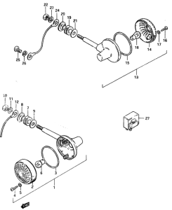 ZR50 Поворотники