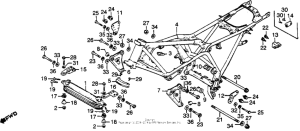 CBX Frame + oil cooler