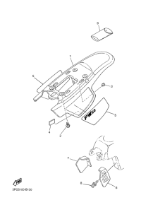 PW50 Боковые обтекатели