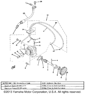 RD400F Масляный насос