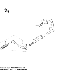 KS125 Переключатель передач