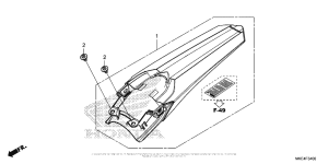  Задний бампер