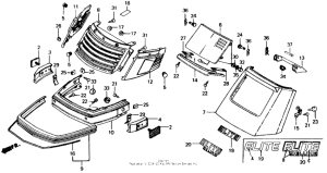 CH150D Front cover 85-86