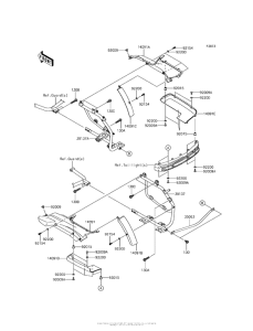 VN1700 Saddlebags (Side Bag Bracket)