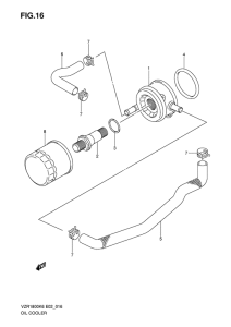 VZR1800 Масляный радиатор