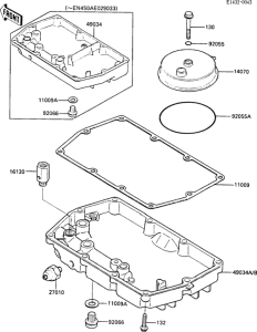 EN450 Поддон картера