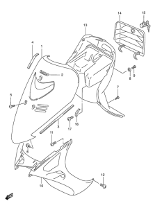 AN125 Щиток облицовочный