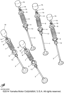 YZF-R1 Клапана