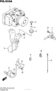 GSX-S750 (ABS) Hydraulic Unit (Gsx-S750Al6 E28)