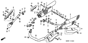 VF750C Глушитель