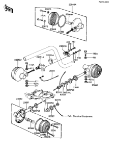 KZ1000 Поворотники