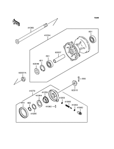  Переднее колесо